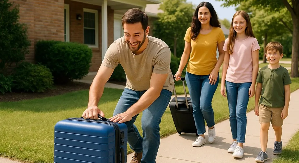 Economize Espaço e Ganhe Tranquilidade: Veja Como Esta Família Otimizou a Mala com os Sacos a Vácuo 80 Plus da Baú