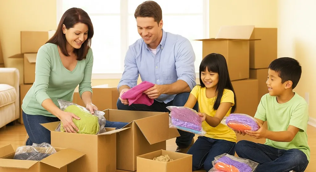 Mudança de Casa? Veja Como os Sacos a Vácuo Facilitam o Transporte de Roupas